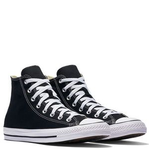 Black high-top Converse